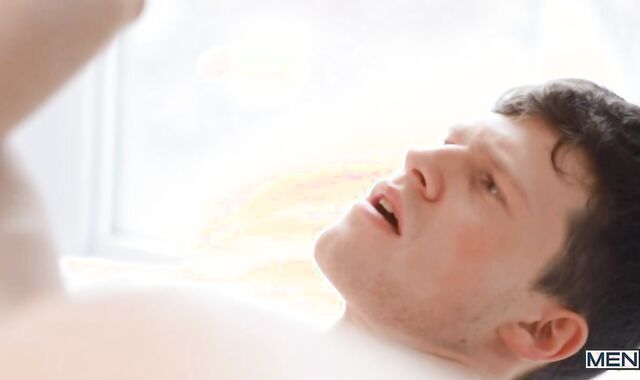 DrillMyHole.com: Ryan Jacobs cowgirl fuck in the bed