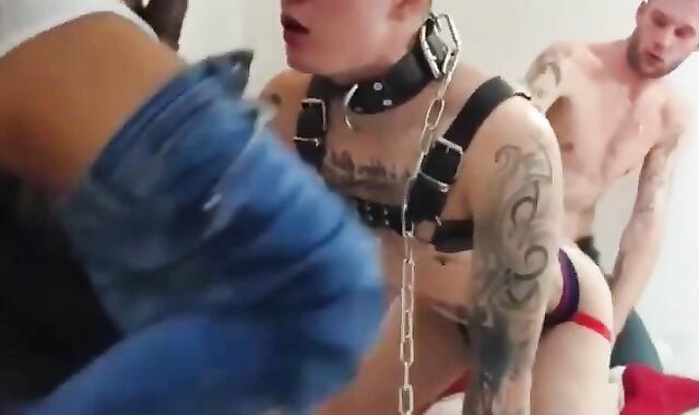 three-some Ac/Dc-Racial oriental White Latino