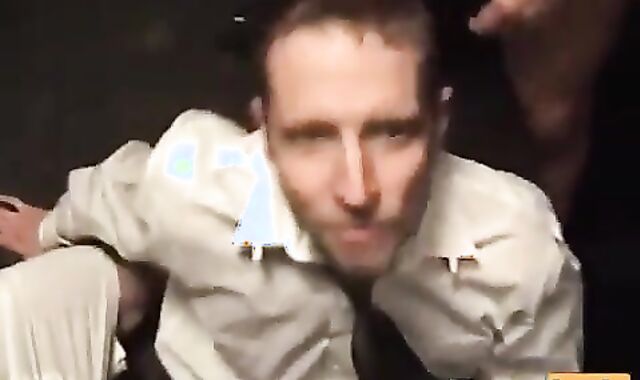 thrilled faggot 3-some devouring