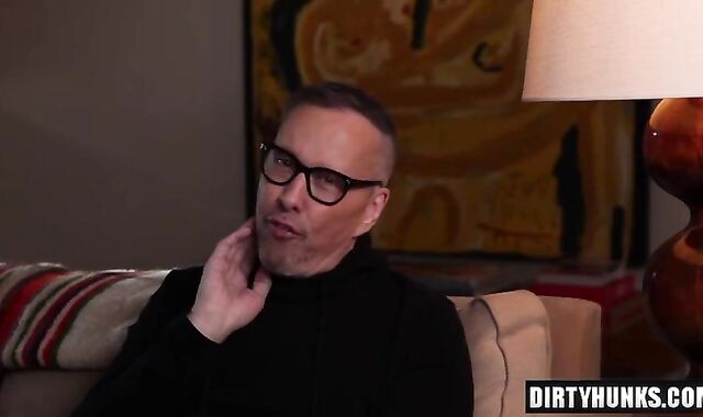 Muscle homosexual trio-some And nectar stream