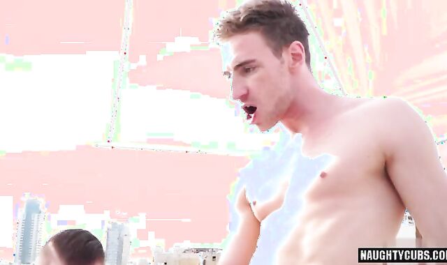 hefty lollipop gay 3 And Facial Cumshot