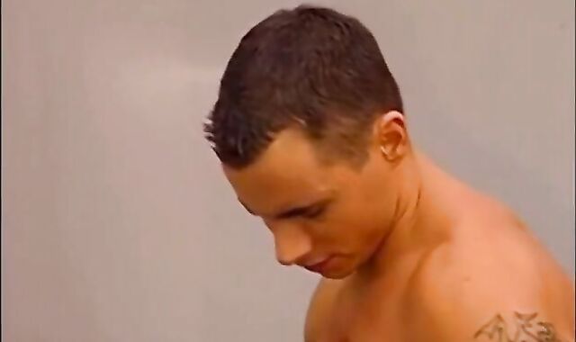 Prison guard acquires some blowjob, then a 3-some