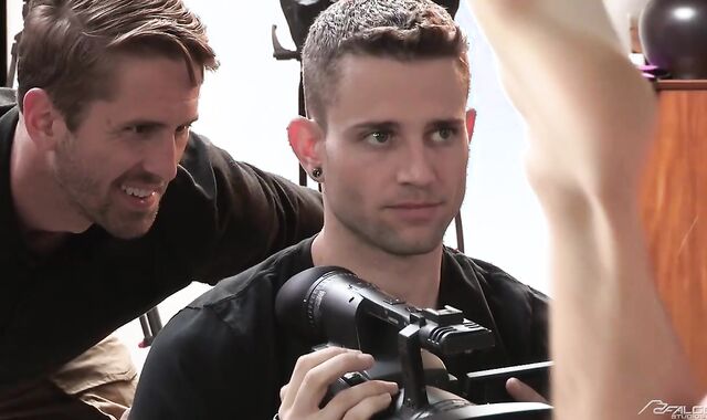 Falcon Studios - Teddy ALAM WERNIK drink at the auditions