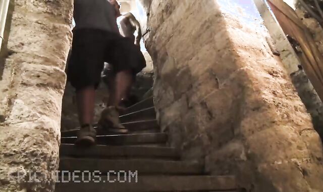 strenuous Tatted boyz plumbing In three way