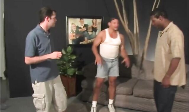 succulent Milky twink gets squad-humped By Blacks