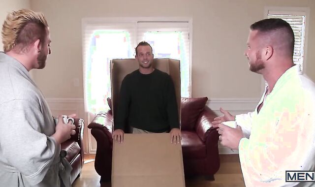 My 2 Daddies - Charlie Harding with Luke Adams assfuck ram