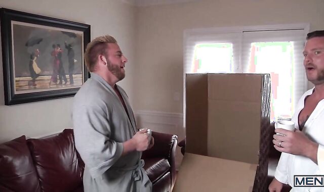 My 2 Daddies - Charlie Harding with Luke Adams assfuck ram