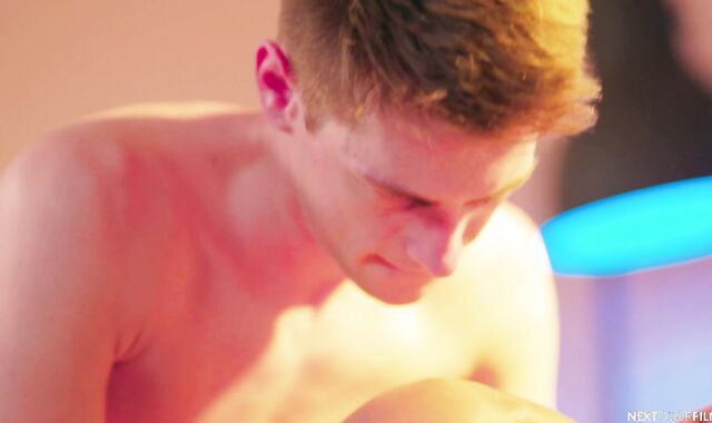 Next Door Studios: Rock Hard stuffing & nicely-shaped caucasian faggot