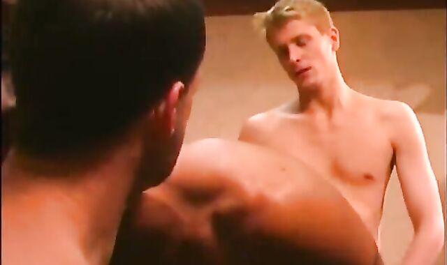 A huge homo devouring tearing up 3 Way