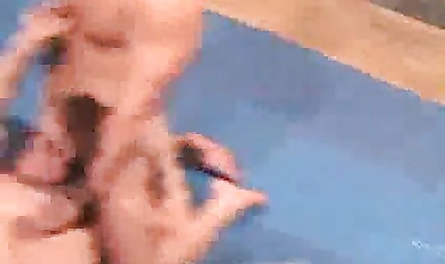 3-way lube wrestle and douche fuckfest