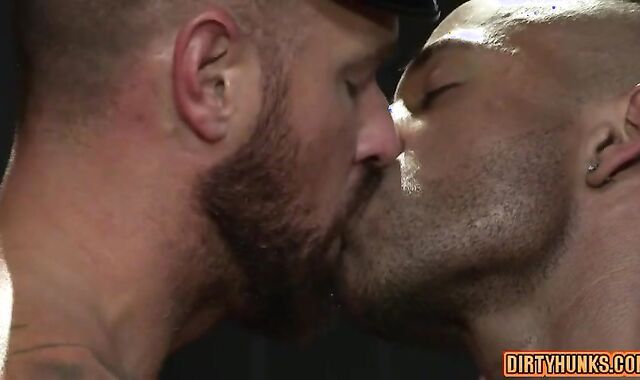 Muscle Otter trio With cum shot