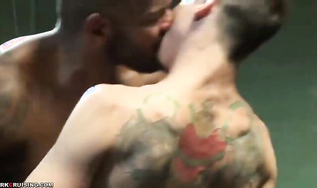 Socks ramrods And Barebacking dark-hued