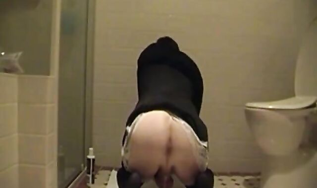 Sissy maid and her dildo