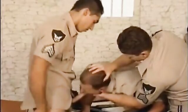 Bisexous Euro Cops 3 way