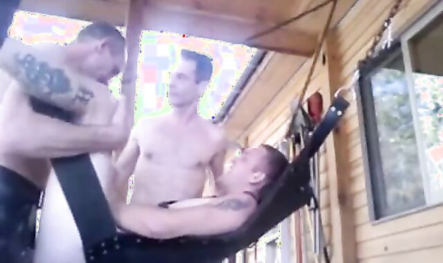 3 boyz Have pretty 3 way Intercourse Outdo