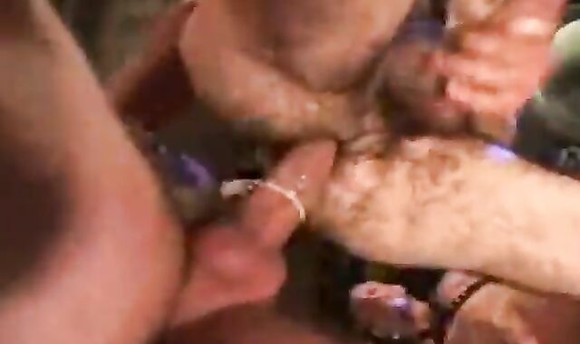 bushy BUTTED LAD USED BY two boys