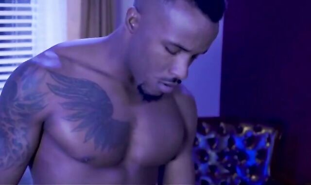 trio bulky homosexuals Are backside penetrating And 10-Pounder devouring