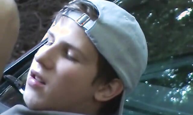 two Cubs poke youthful Hitchhikers