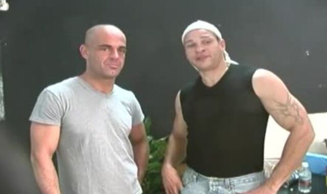 brawny White twunk acquires gang-plowed By two darksome Thugs