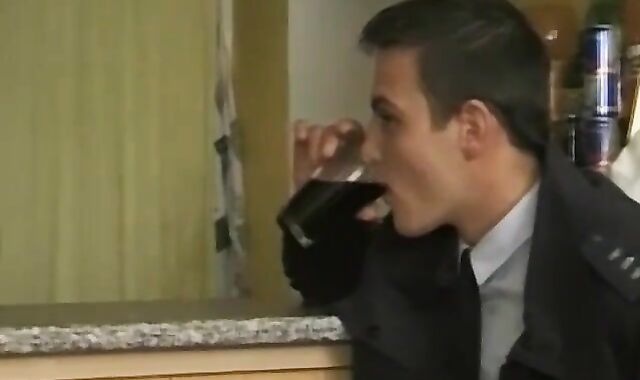 three ultra-cute And Uniformed teenies Having brutaly boink