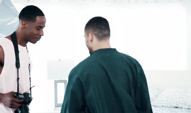 Noir Male: Muscle Trent King and Beaux Banks 3 way