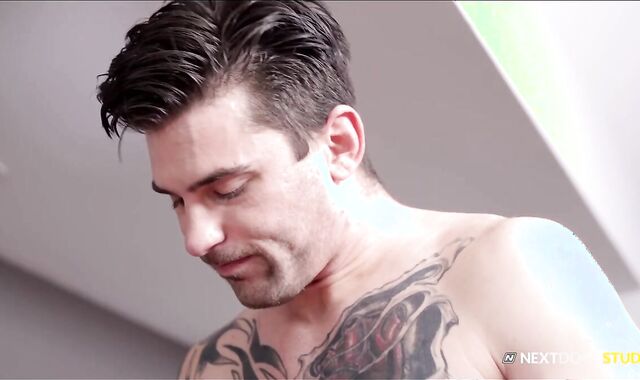 NextDoorBuddies: Justin Matthews ass-fuck tears up