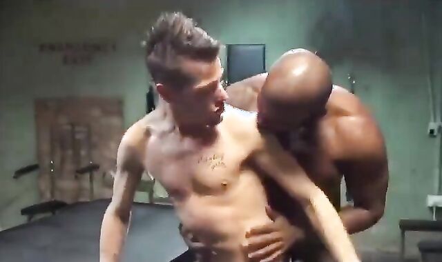 Interracial protection-free-for-all trio-some