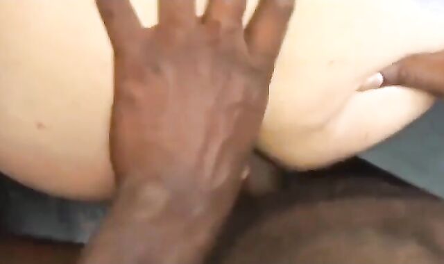 Interracial protection-free-for-all trio-some