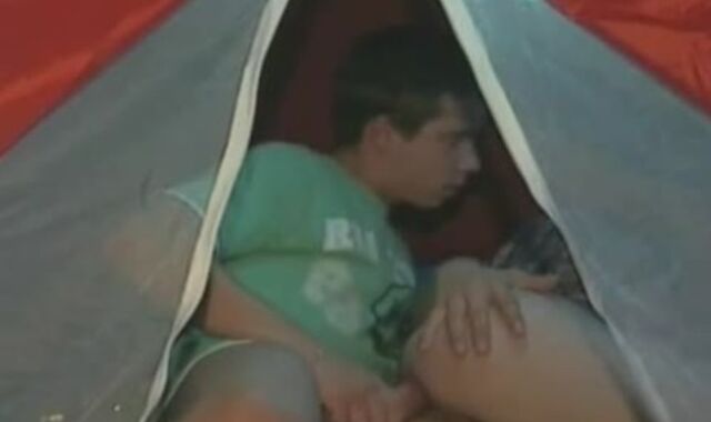 homo Porn Camping palatable boyz buttfuck job