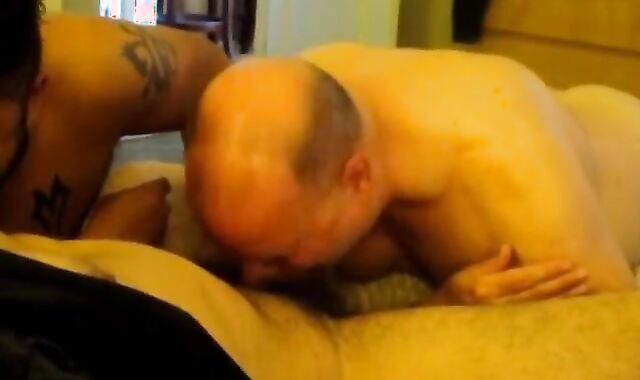 2 cocksmokers Share A meaty, Uncircumcised Pink cigar.