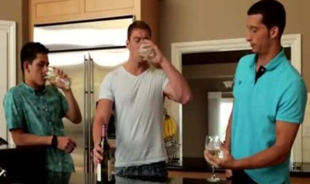 Trio boyz And Bang-out And The Kitchen