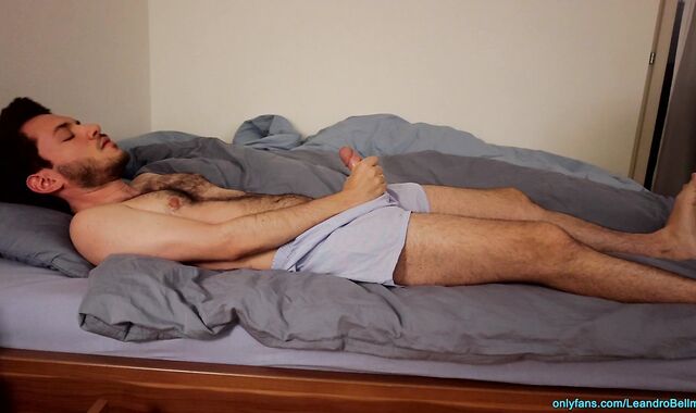 Vibrator fun in boxer shorts