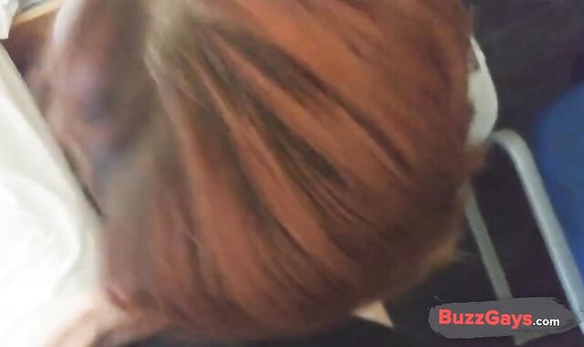 Pretty trans girl takes a facial