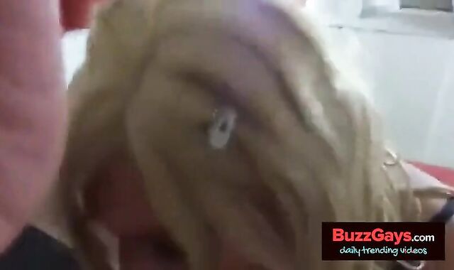 Some nice CD cock sucking.