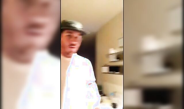 Asian Tranny Swallows White Thug Cum