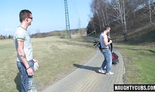 yam-sized man sausage Daddy oral-nail-festival And finish off explosion