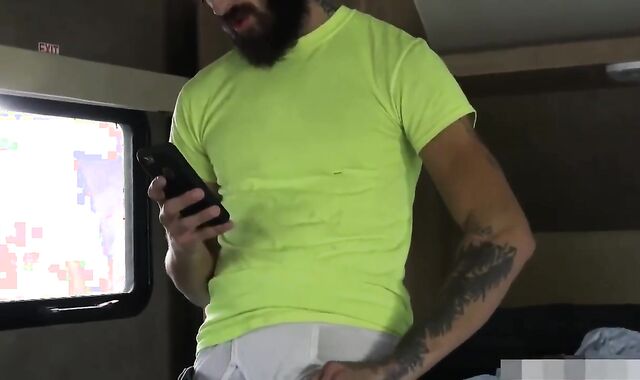 Tatted twunk lovin’ good-sized man-meat daddy