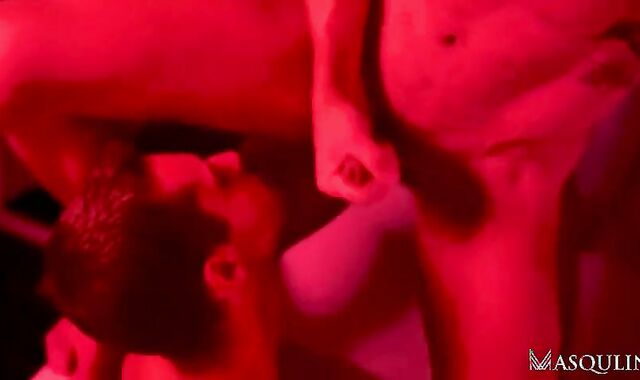 Business Father Frolicking With His boyz