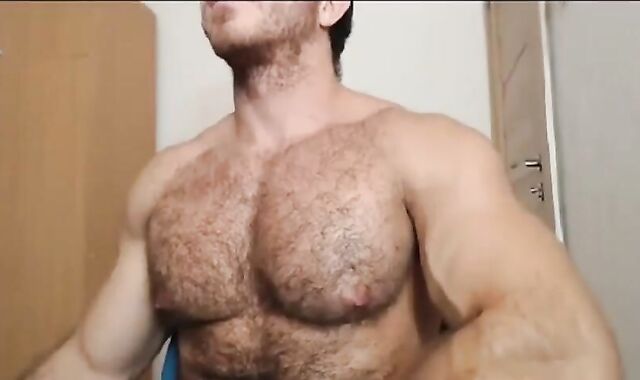 [webcam] Bigdudex A supreme bushy Daddy Demonstrates wazoo And