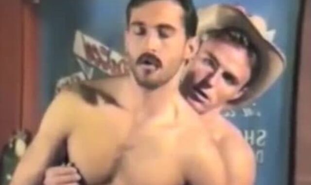 barely legal age teenager With Cowboy