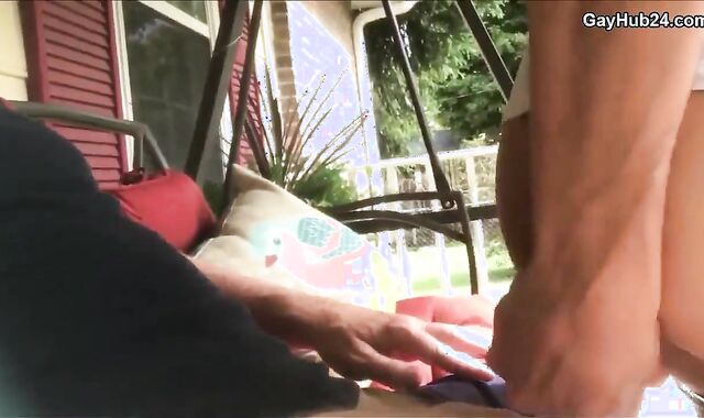 catapulting With coach. very first-timer queer Ravage-a-thon Tape