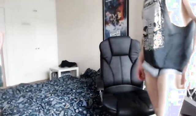 Daddys immense Uncut trouser snake two