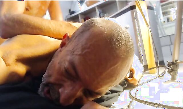 Cut To The Chase: After Flapping Around On The Gungle Gym All Night And almost any Of The Morning, The Camera's Down In The mess With Us. This Segment's Pure humping, First-ever Missionary, Then doggy-style, Then On-his-belly-like-a-poking-mattress. Vie