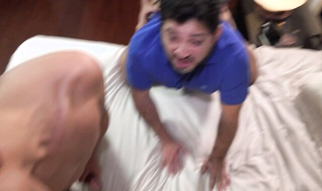 No condom Me Father - Youthful Tommy ass-fuck in the sofa