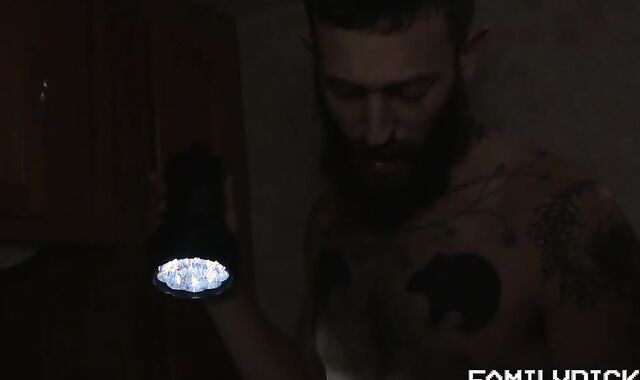 Gets rock hard fuckin'