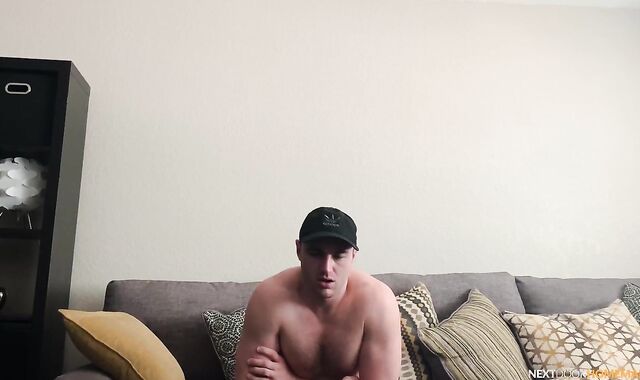 NextDoorHomemade: Cain Marko tugging Michael Boston good-sized stiffy