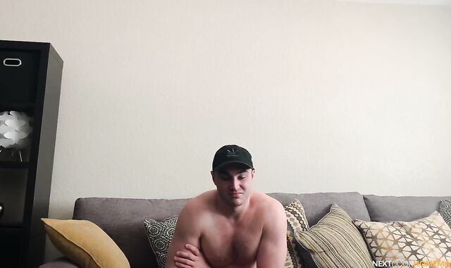 NextDoorHomemade: Cain Marko tugging Michael Boston good-sized stiffy