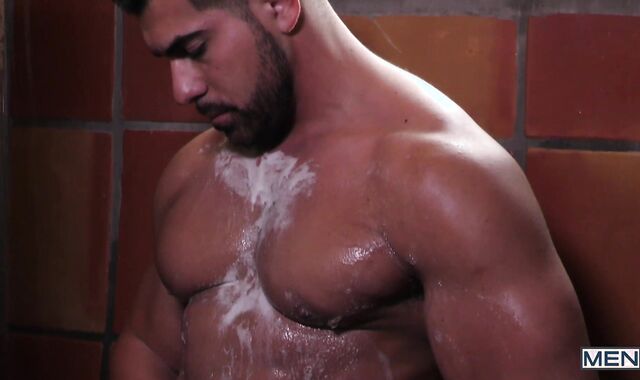 Sorry daddy - Damien Stone with Clark Campbell massive trouser snake Fuck