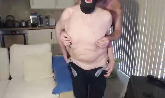 two Daddies Have fun On camera