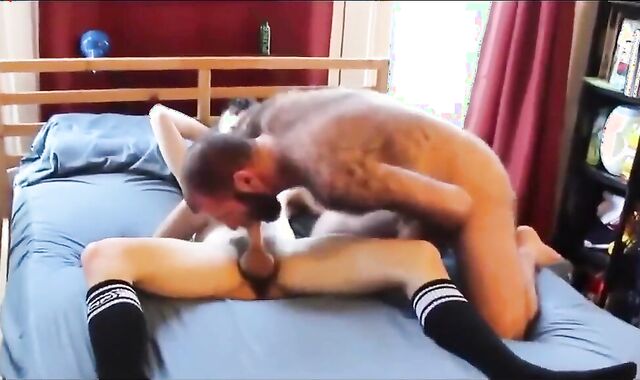 Daddy Bear fuck Stepson Teddy